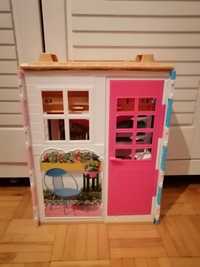 Dwupoziomowy domek dla lalek Barbie