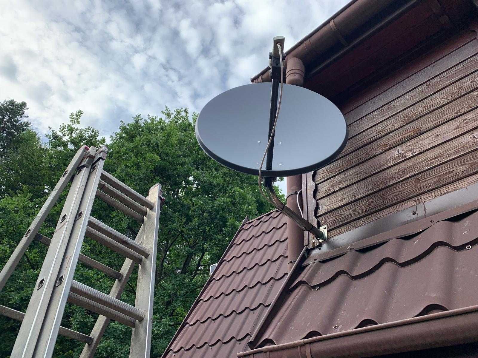 USTAWIANIE MONTAŻ SERWIS REGULACJA naprawa anten nc plus polsat dvbt2