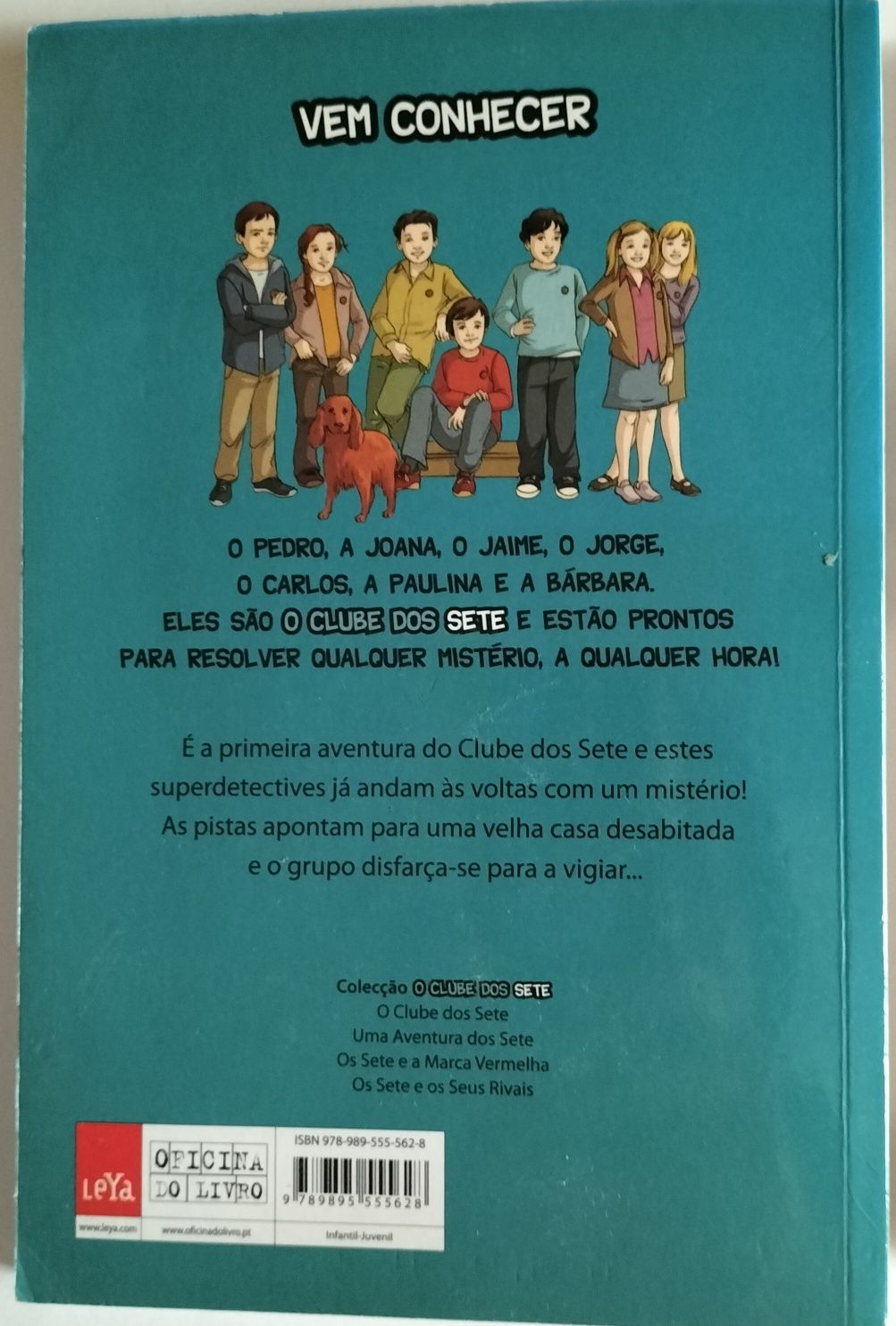 Livro "O Clube dos Sete", Enid Blyton