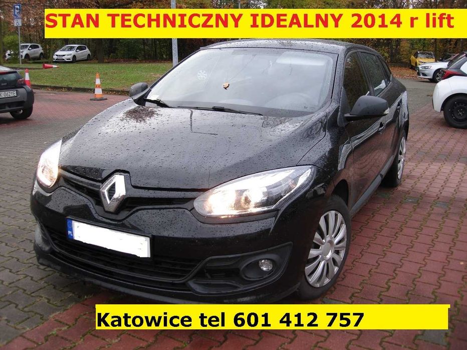 Renault Megane 3 lift 2014r stan idealny, 3 miesiące gwarancji