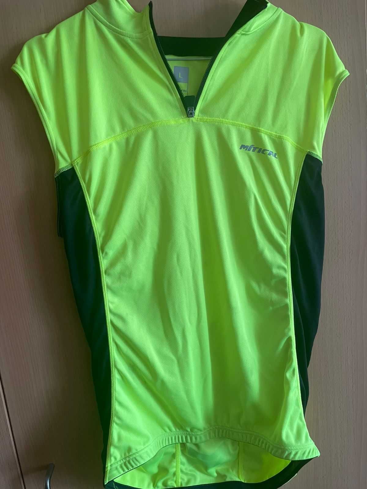Regata de Ciclismo Refletiva Mitical & Capacete Lazer