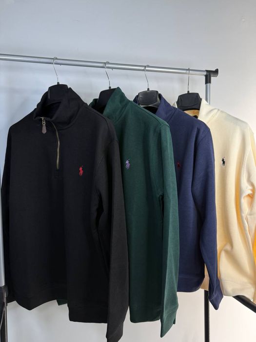 1/3 зіп Polo Ralph Lauren | полузіп полузамок рл ральф лаурен rl