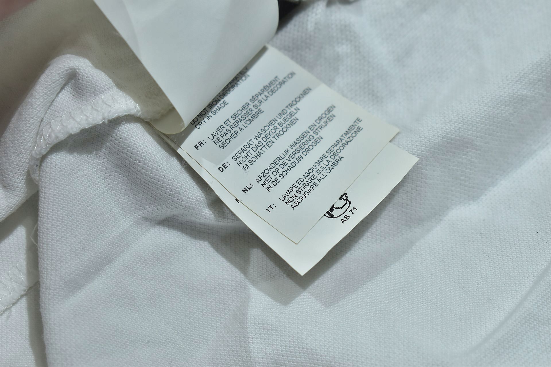 NAPAPAIJRI Biała Koszulka Polo Cotton Pique / XXL