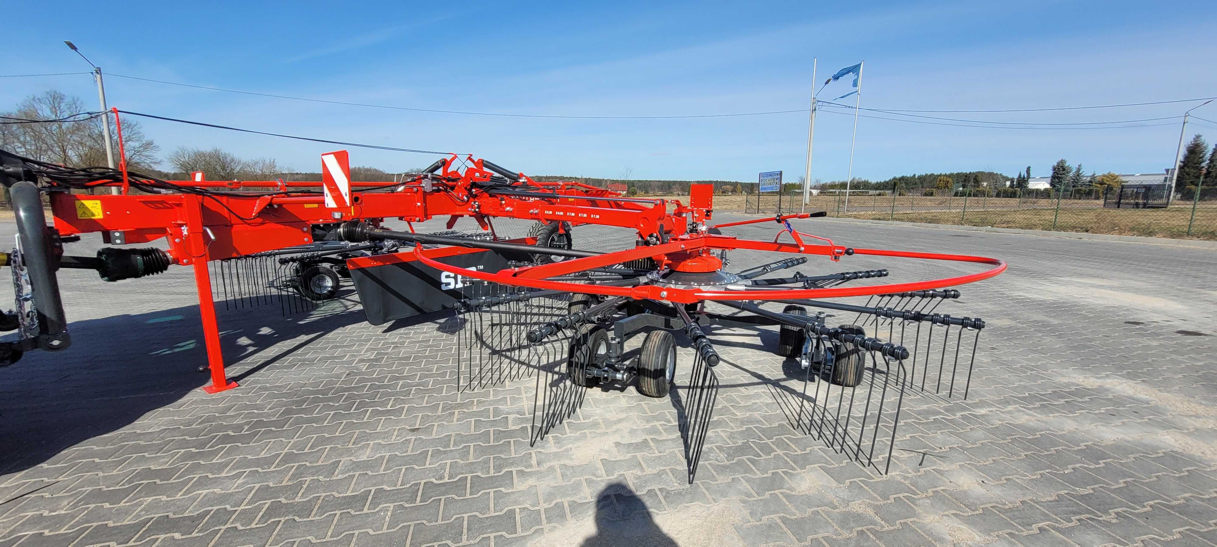 Zgrabiarka dwukaruzelowa SIP STAR 850/26 T