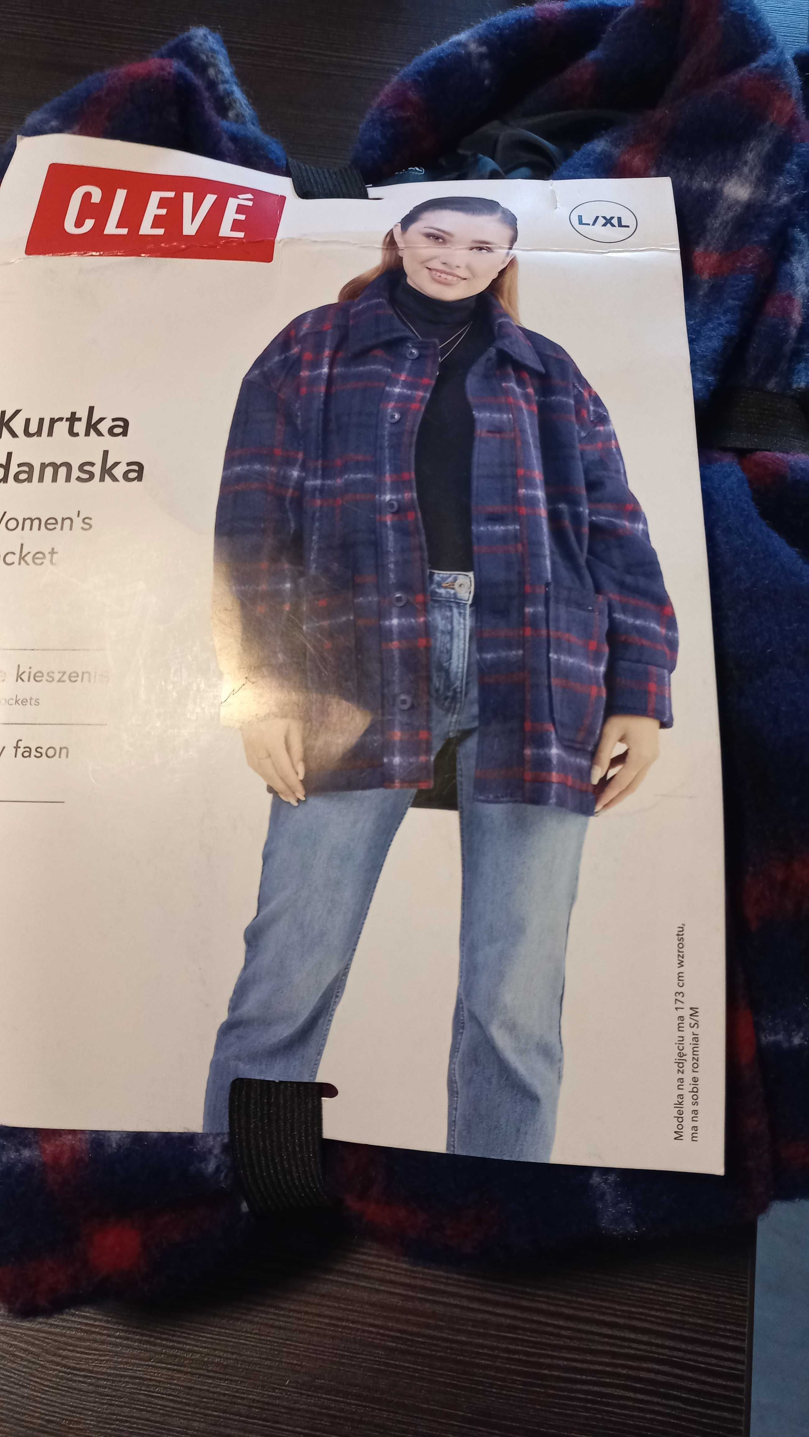 Kurtka damska L/XL - koszulowa