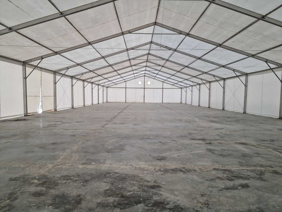 Używana hala magazynowa 20x50x4m pcv
