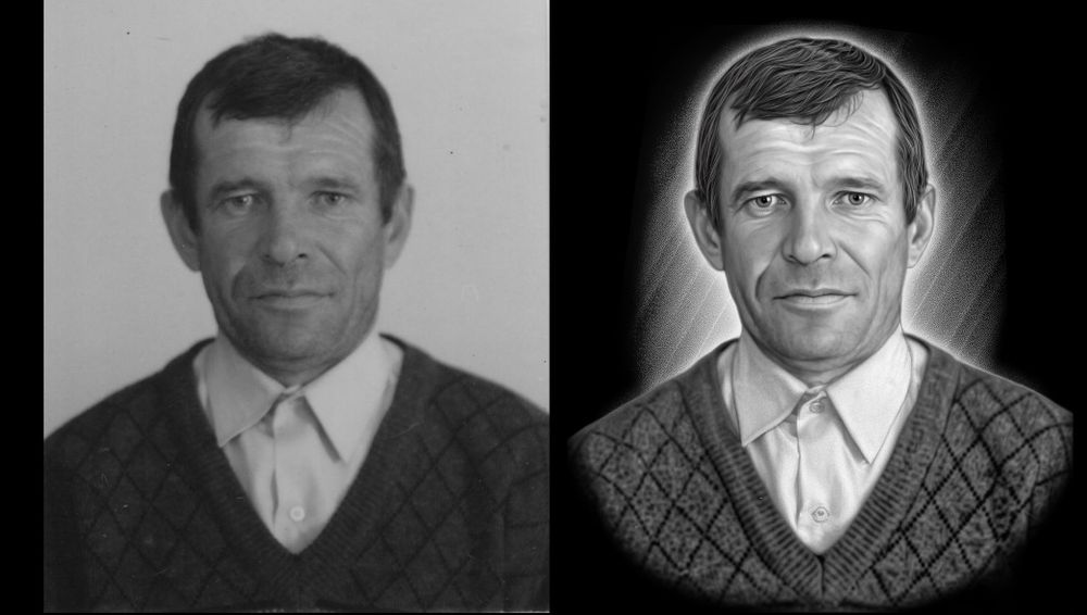 Ретушь фото 400грн.Ретушь на кераміку.