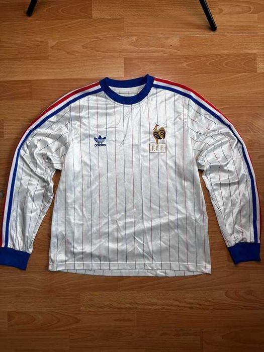 Rare! Vintage Adidas France Long Sleeve Jersey 00s