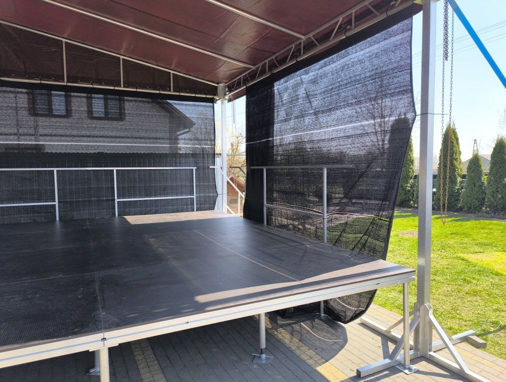 Scena mobilna 7,5/5m kompletna