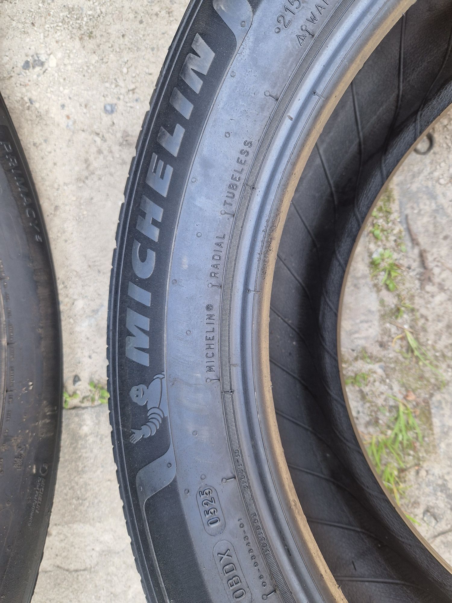 Шини літні нові 215 60 r17 michelin primasy 5,  2025,