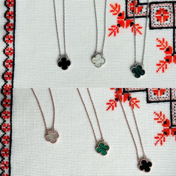 Сережки клевер van cleef підвіски браслети срібні золоті