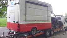 Ford Transit Food Truck Kontener  Gastronomiczny na Czesci Zamienne