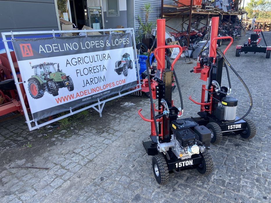 Rachador de lenha gasolina/eletrico 15 toneladas 2 velocidades