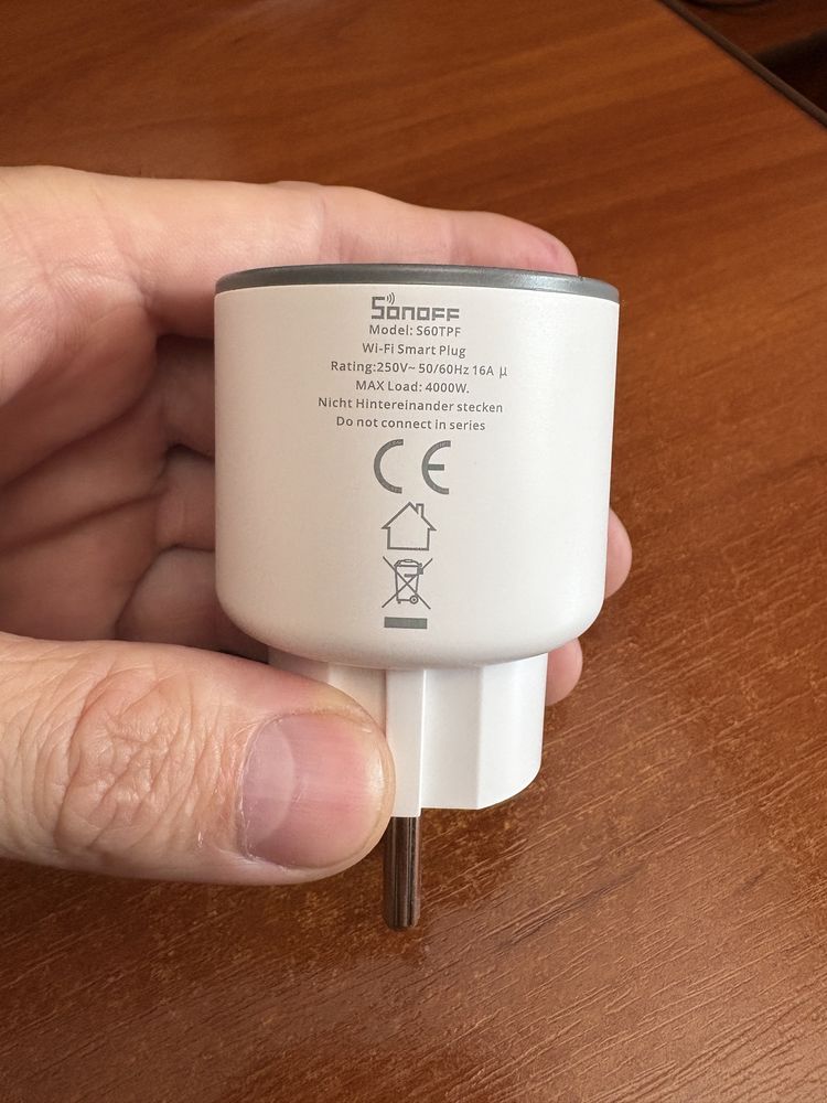 SONOFF S60TPF Wi-Fi Розумний Дім!