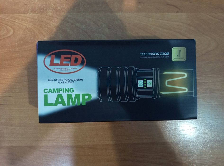 Latarka wielofunkcyjna led