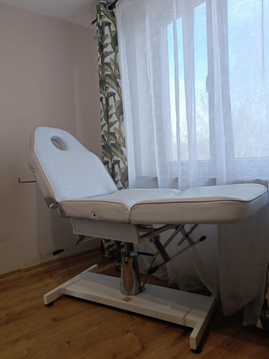 Fotel i łóżko kosmetyczne komplet