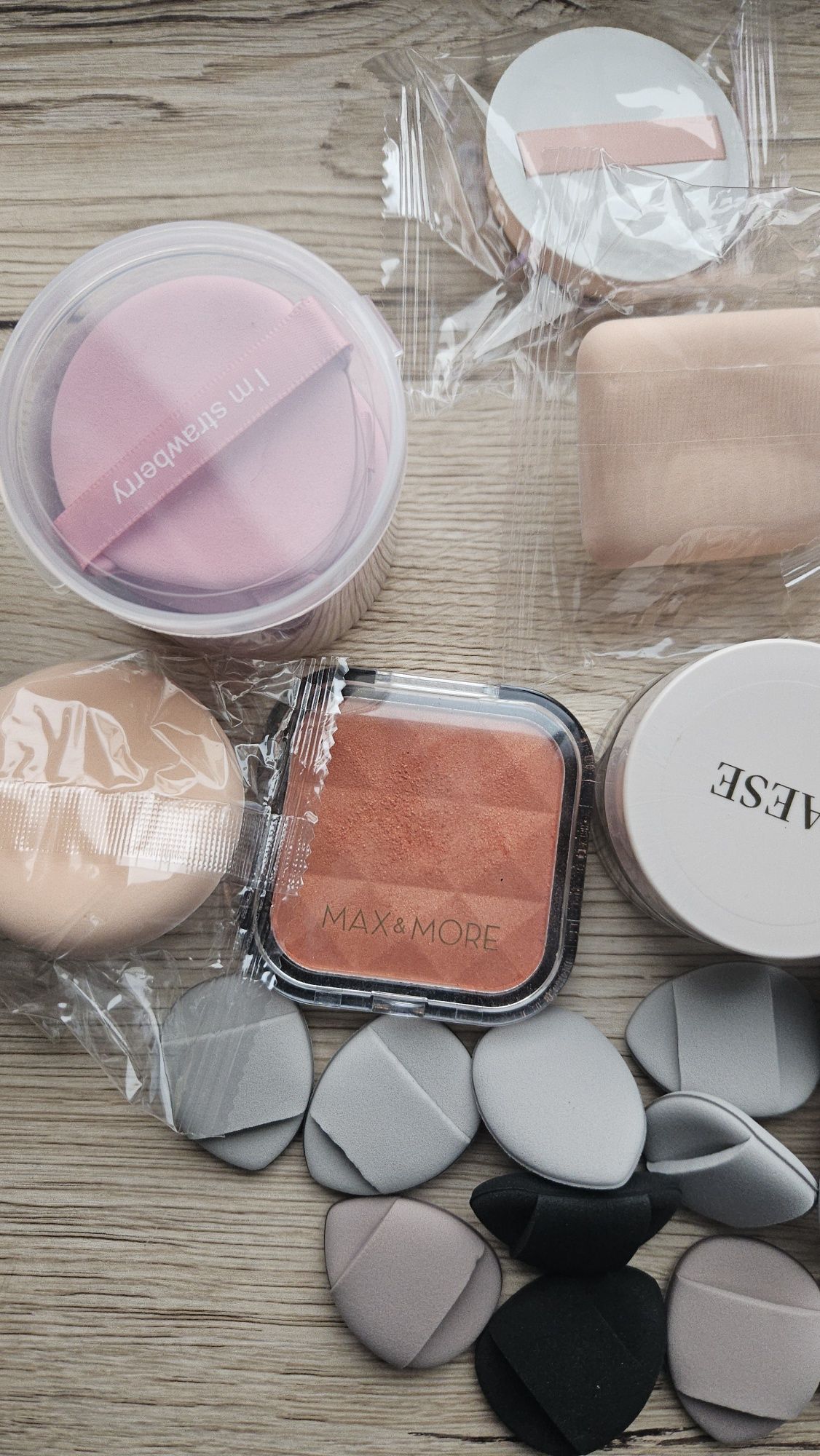 Zestaw puder annabelle mineralny paese rubycell gąbka