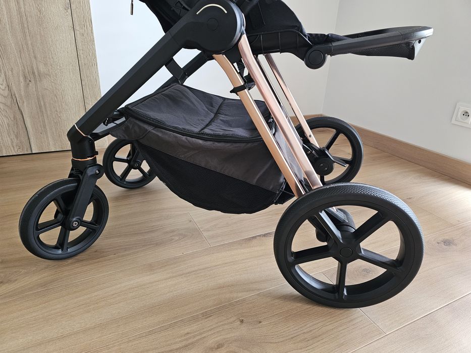 Espiro Miloo Wózek Wielofunkcyjny 2w1 Diamond Black / Stan idealny