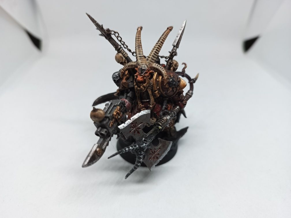 Chaos Space Marines Lord Horned Chaos Warhammer 40k