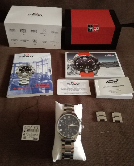 Relógio Tissot Chrono XL Classic Ref. T116.617.11.047.01 (impecável)