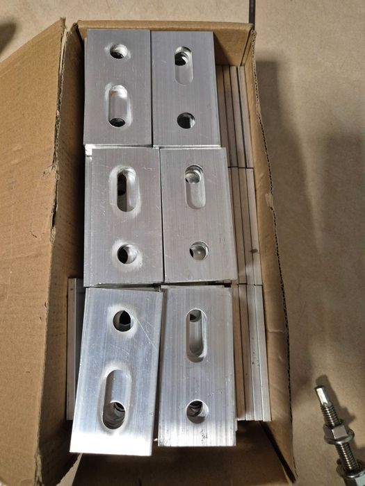 Śruba dwugwintowa uchwyt fotowoltaika A2 M10x200 z adapterem