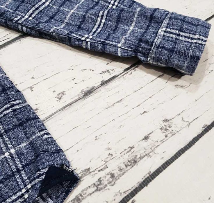 Hugo Boss * cotton lyocell  * koszula * kratka * męska * idealna * L