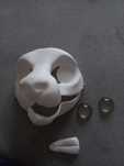 Furry fursuit mask base cosplay kigurumi head fursona