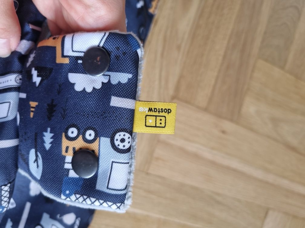 Śpiworek osłonka na nogi do dostawki do wózka dostawka x rider