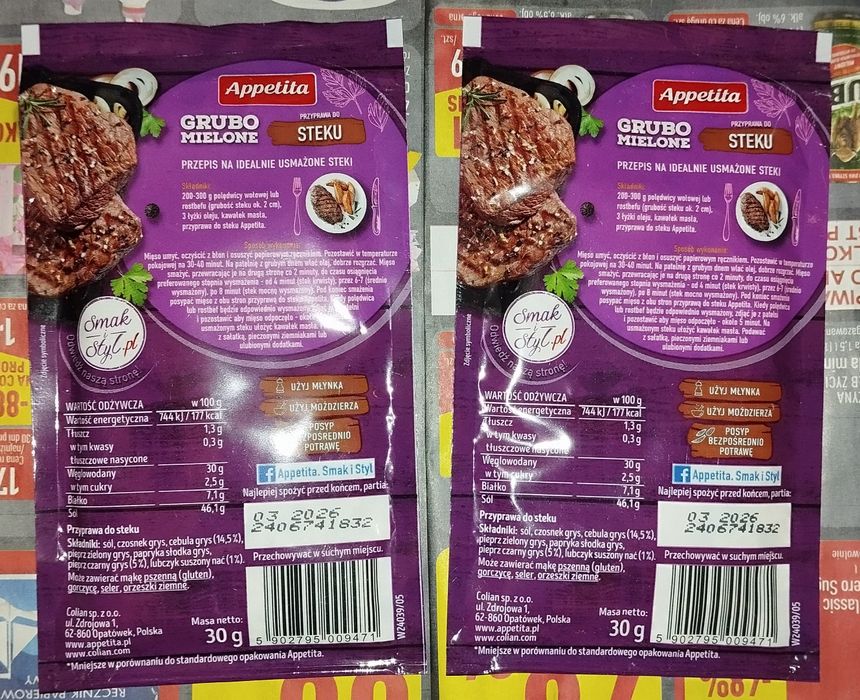 Przyprawy prymat Apetina