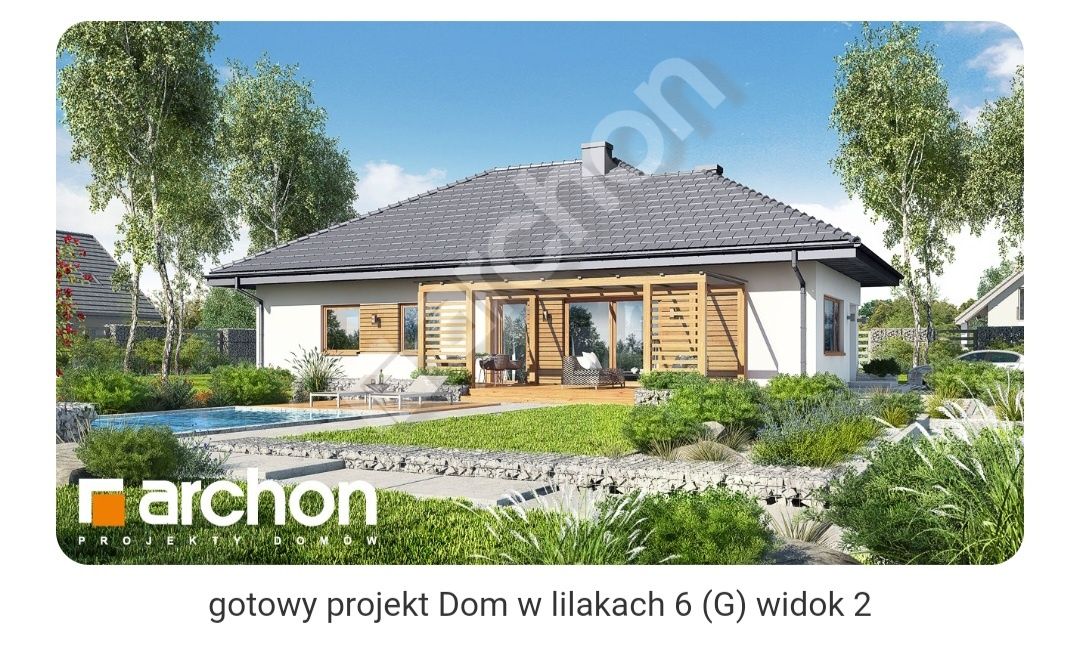 ARCHON projekt domu Lilaki 6 (G)