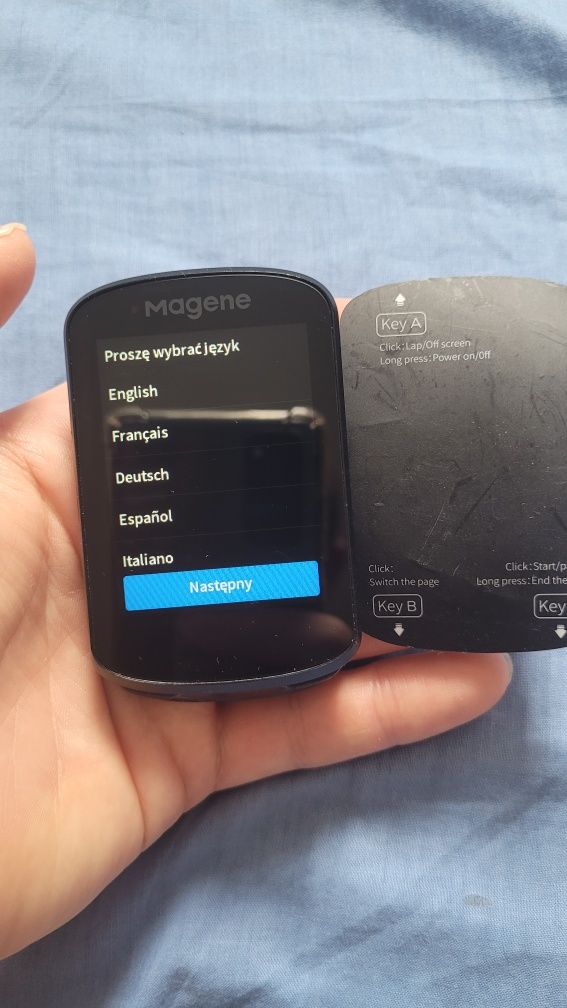 Licznik rowerowy Magene C506 GPS WiFi Bluetooth 5.0 ANT+