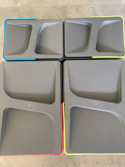 Zestaw 4 koszy do segregacji EMUCA nowe