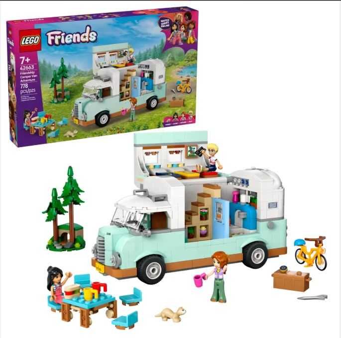 LEGO Friends Przygoda w kamperze przyjaciół 42663 - 778 elementów