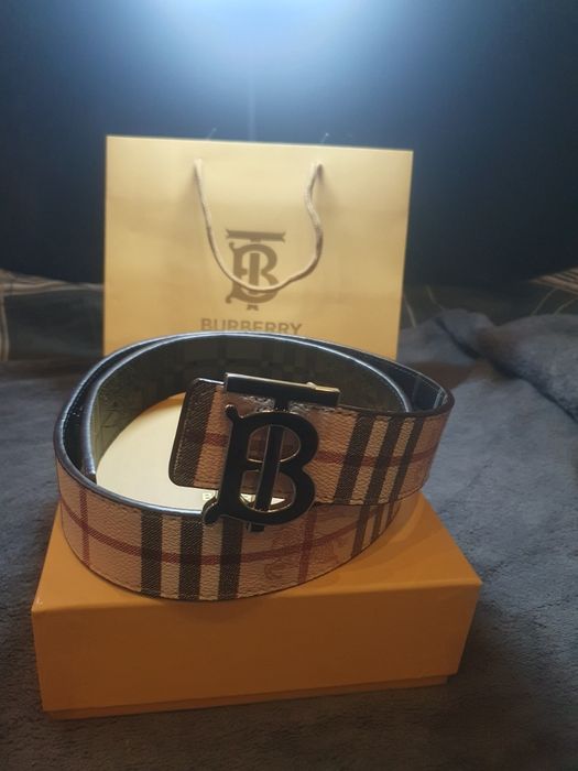 Pasek burberry 110cm