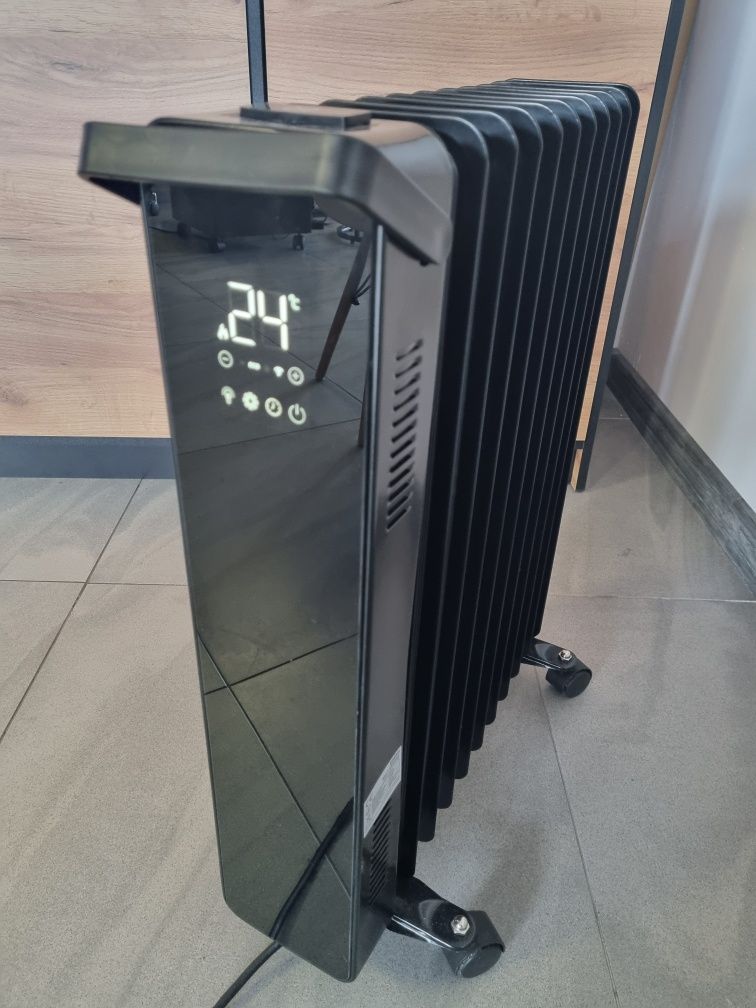 Grzejnik olejowy elektryczny olejak 2500W żeberson termostat 11 żeber
