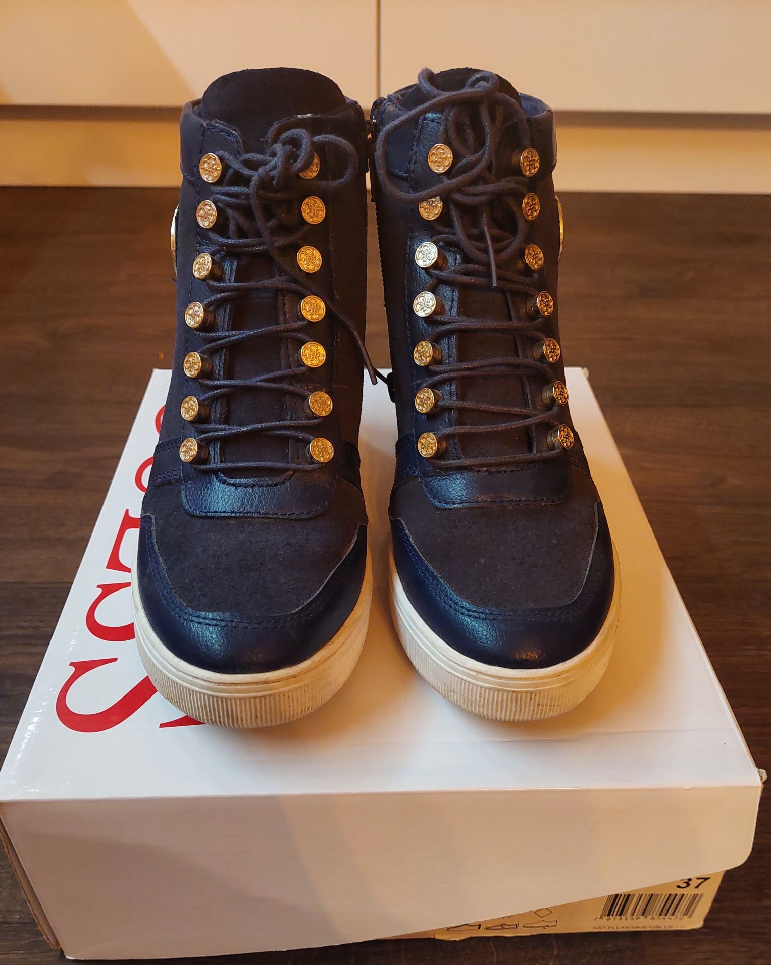 Sneakersy GUESS - Falan FLLAN3 SUE12 BLUE