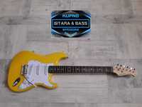 Gitara elektryczna HB -Yellow Stratocaster- wysyłka Gratis lub zamiana