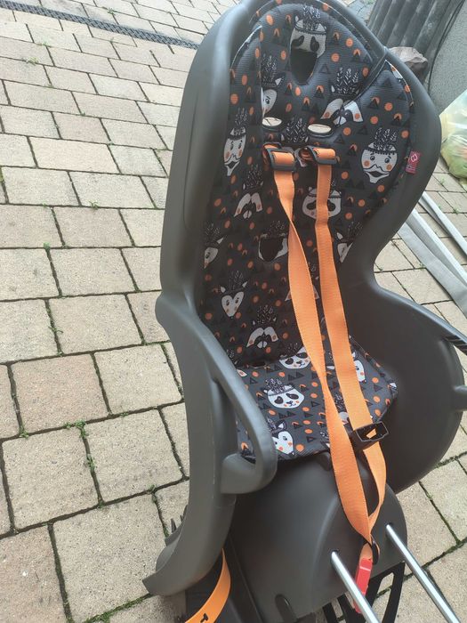 Hamax KISS fotelik rowerowy tylny + 2 adaptery + pokrowiec