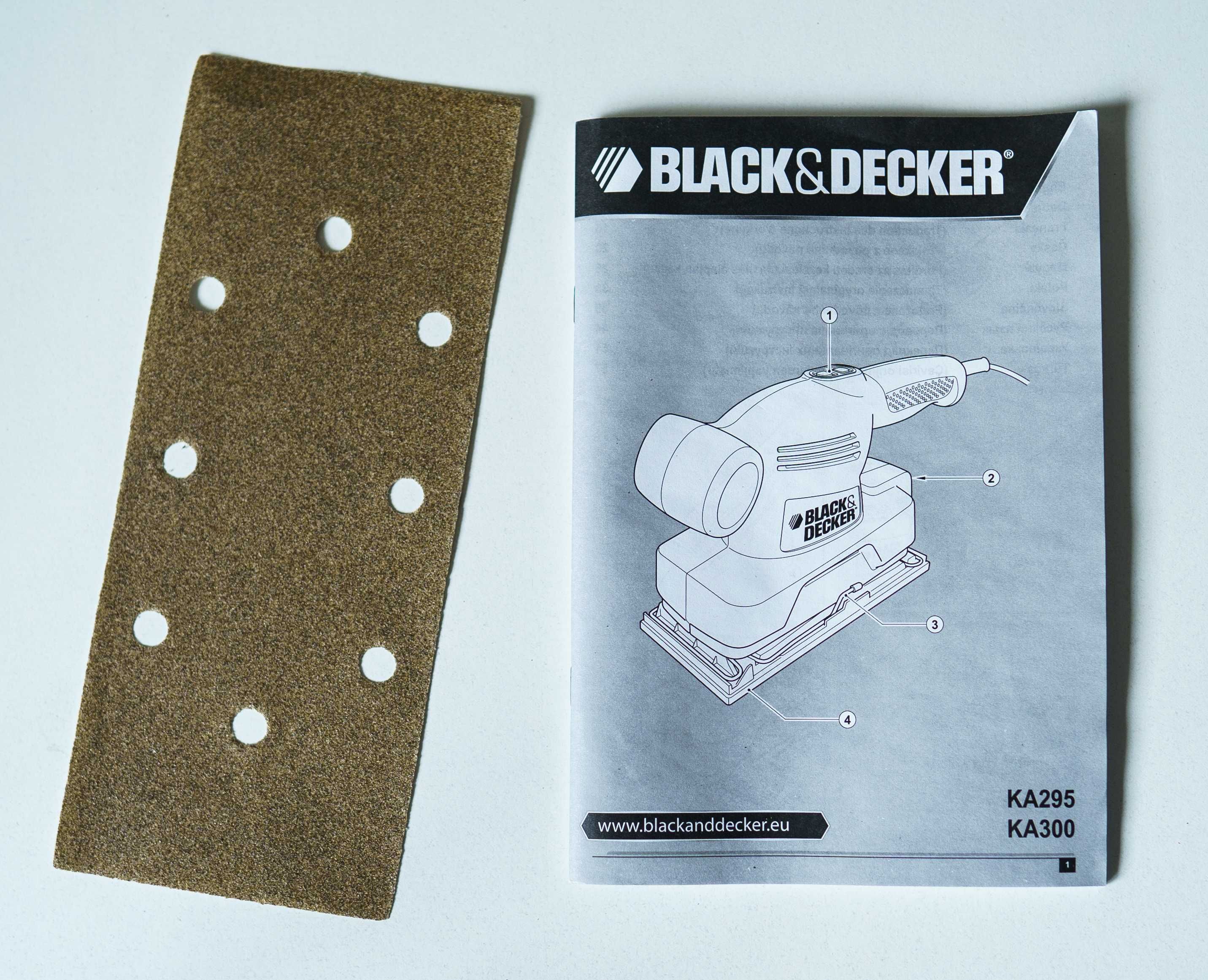 BLACK&DECKER Szlifierka oscylacyjna KA300 135W