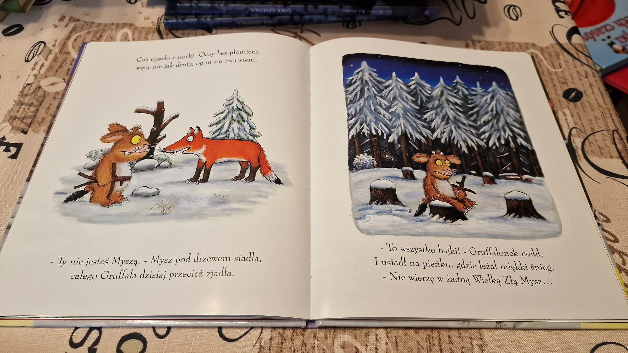 Synek Gruffala Amberek Donaldson światowy bestseller