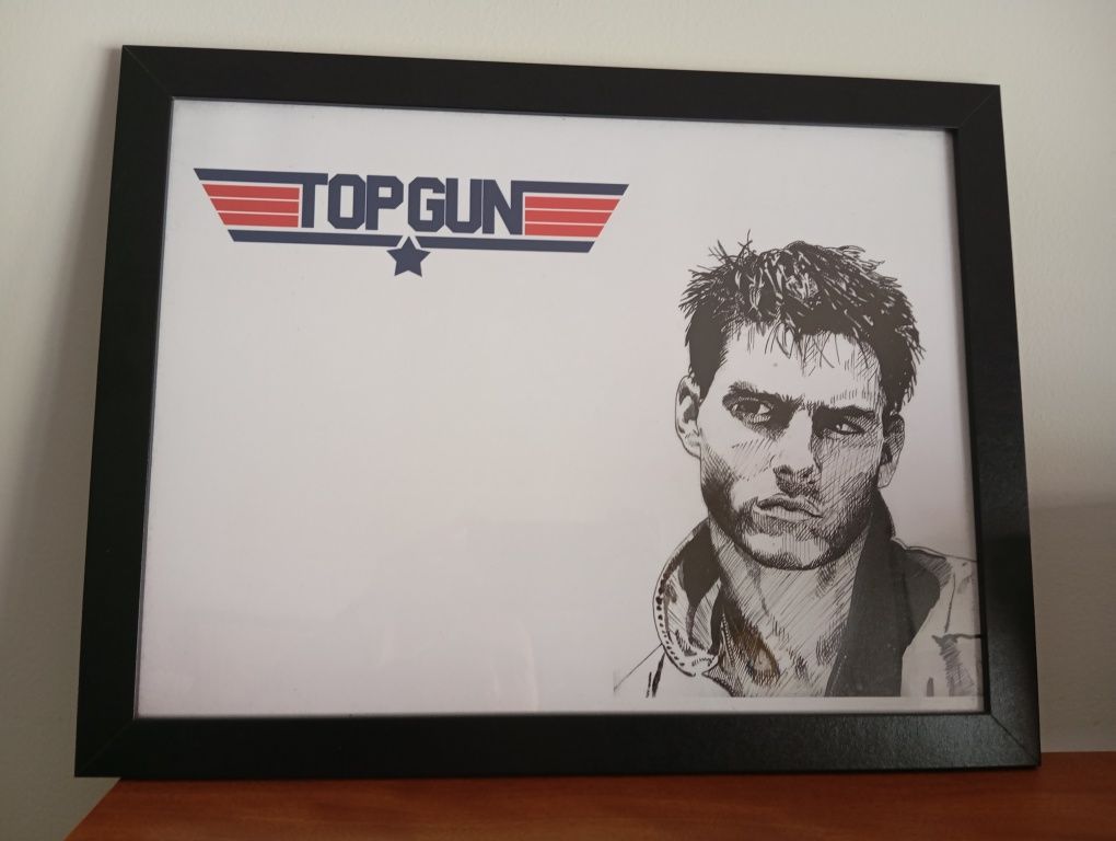 Moldura Filme Top Gun (A3)