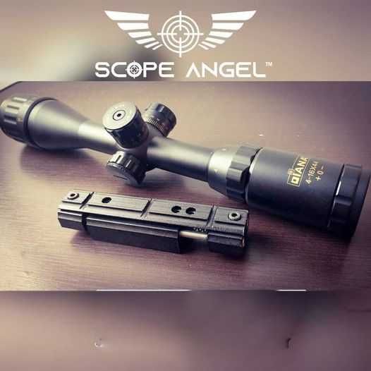 Monte de absorção ScopeAngel para carabinas de pressão