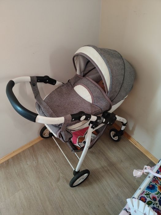 Lalki, wózek, łóżeczko, dodatki