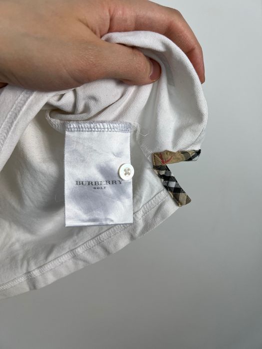 Koszulka Burberry Golf Small Logo White