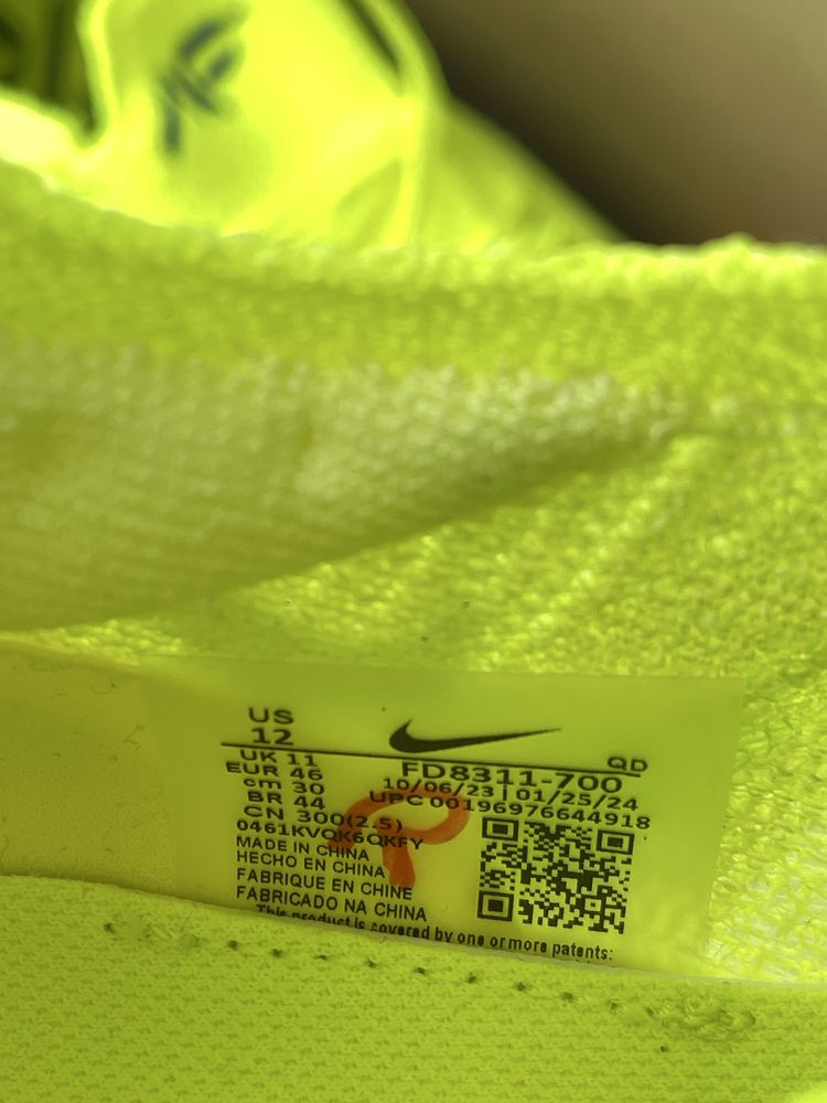 Оригинал Nike Air Zoom Alphafly Next 3 (FD8311 700) для бега zoomx