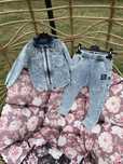 Bluza na zamek + spodnie patka NUNU 104/110