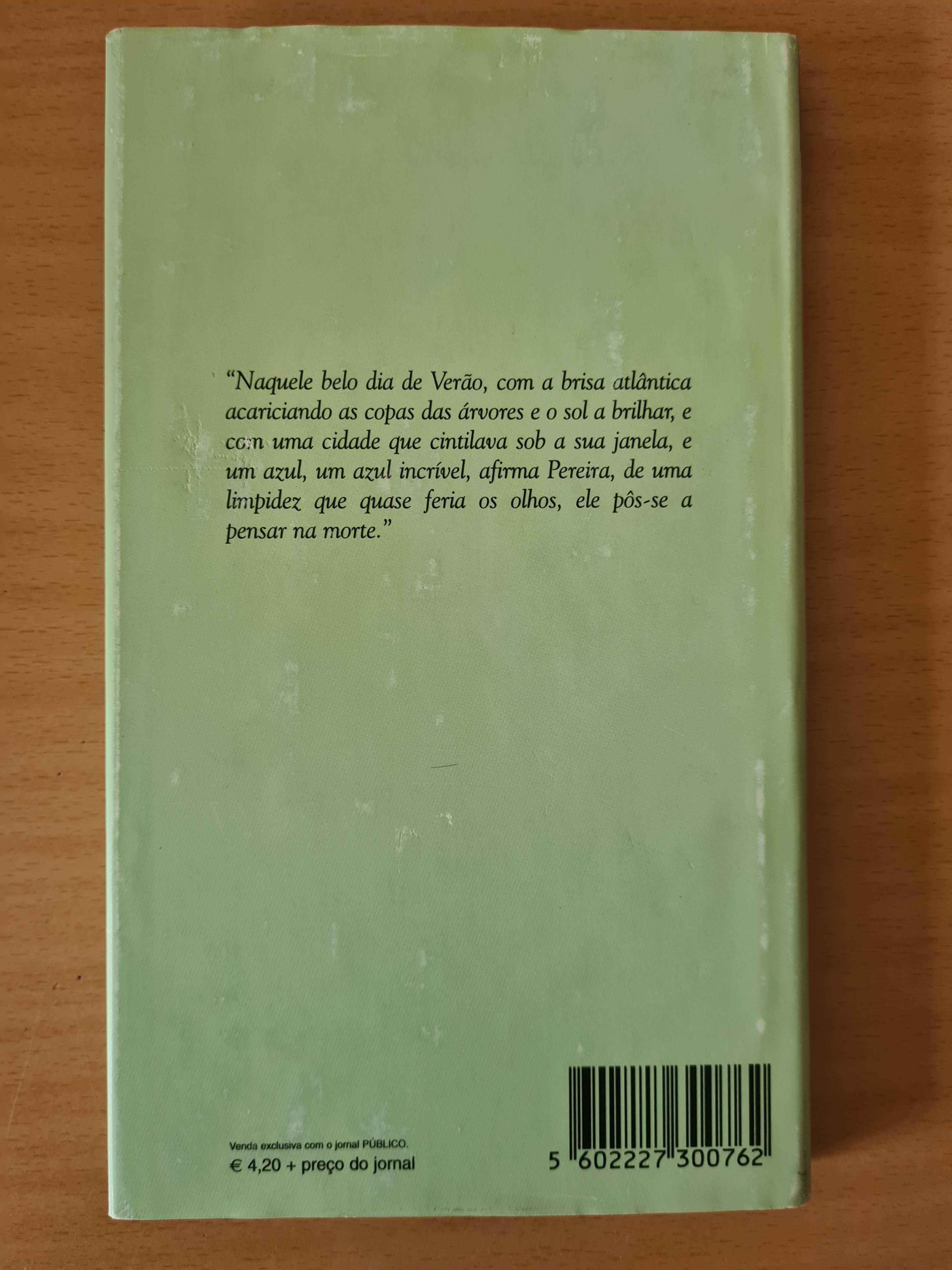 Livro "Afirma Pereira" de António Tabucchi