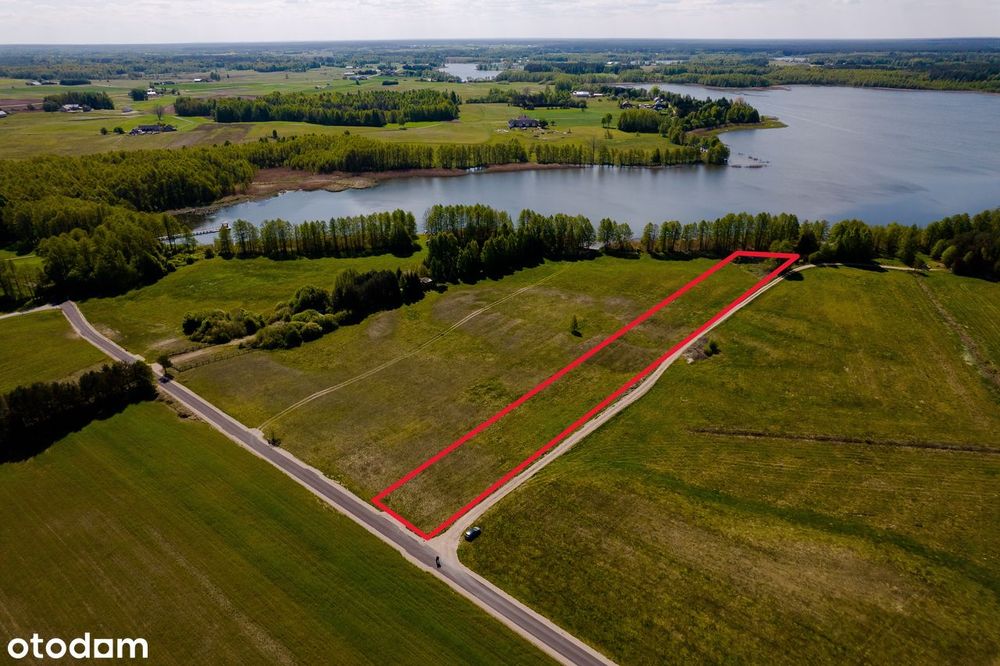 Działka z linią brzegową J. Gremzdy Polskie