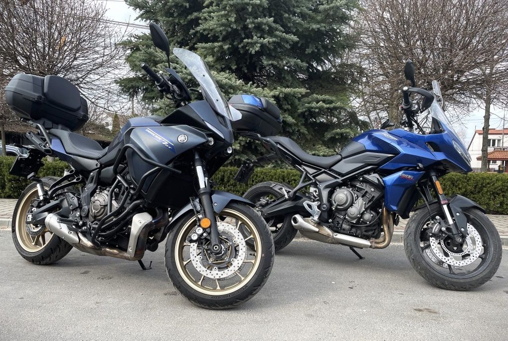 Wynajem motocykla Warszawa - m.in. Yamaha Tracer od motowdroge.pl
