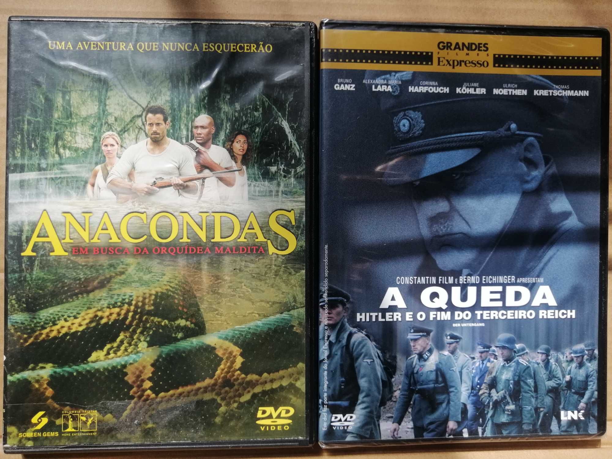Anacondas Em busca orquidea maldita A Queda Hitler Fim Terceiro Reich